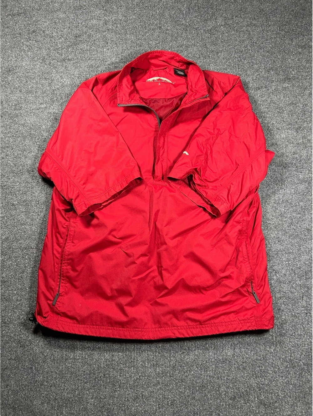 Sun Mountain Red Lightweight Pullover Jacket Size L